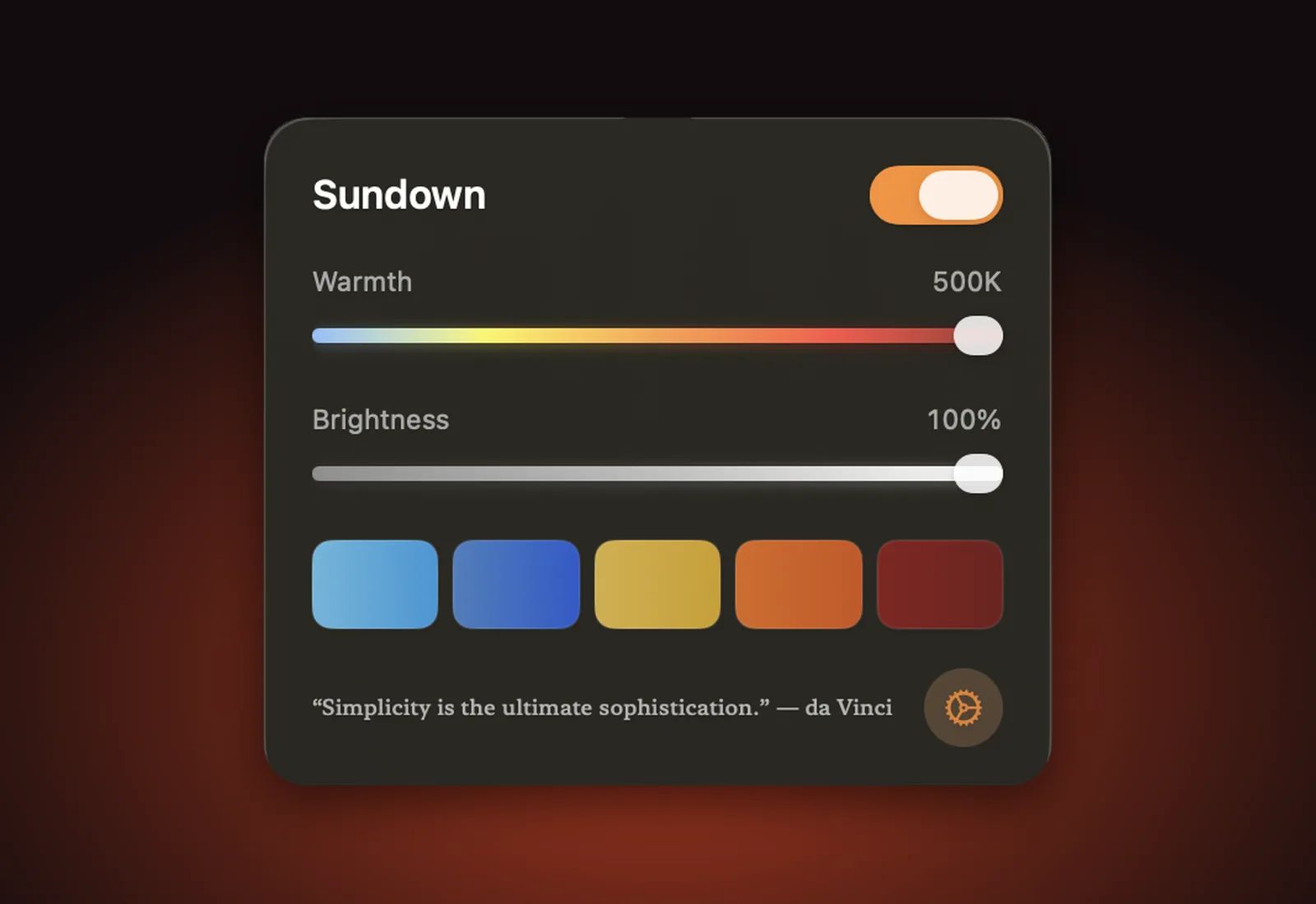 Sundown for Mac のスクリーンショット 1