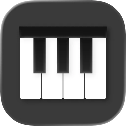 Harmodus Piano（はーもどぅす ぴあの） のロゴ