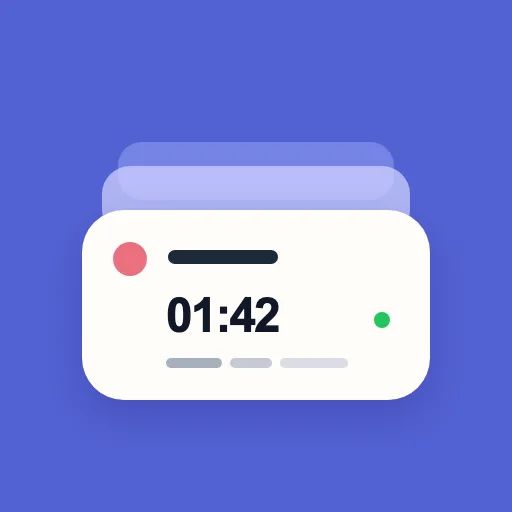 OnNoti Tracker：通知で時間記録・行動記録 のロゴ