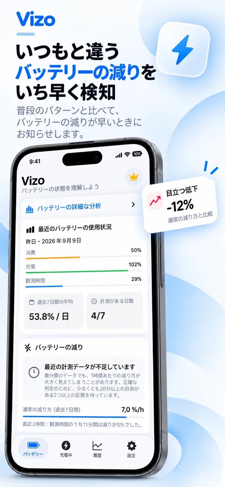 Vizo Battery のスクリーンショット 3