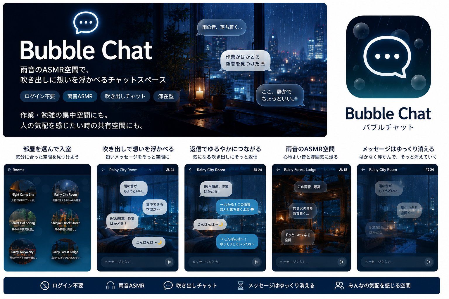 Bubble Chat のスクリーンショット 1