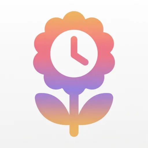 はなどけい - 歩数で育てる花時計ウィジェット のロゴ